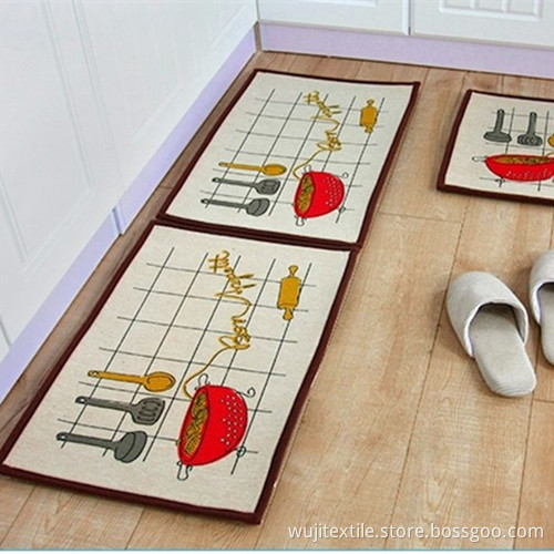 SGS Machine Made Anti-Slip Carpet Kitchen Area Rug
